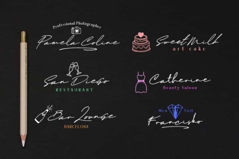 Maddison Signature Font Image 2