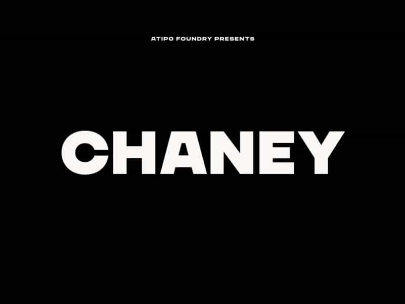 Chaney Font Family Image 1