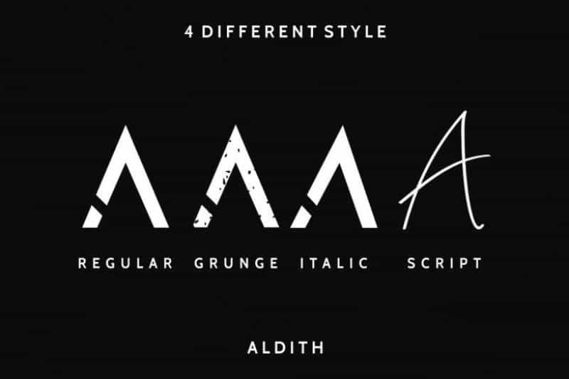 ALDITH Font Duo Image 2
