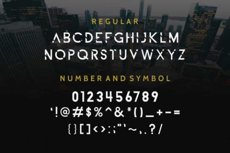 ALDITH Font Duo Image 4