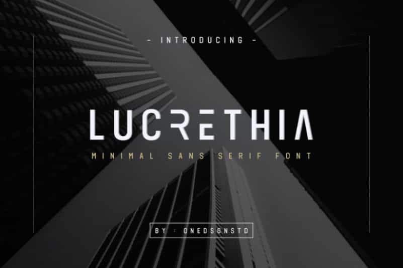 Lucrethia Sans Serif Font Image 1
