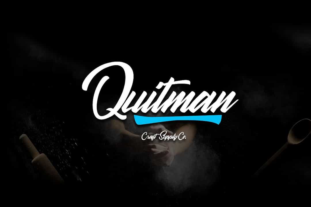 Quitman Script Font Image 1