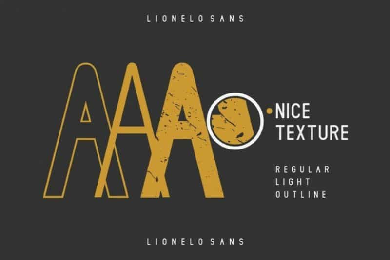 LIONELLO Special Font Image 3