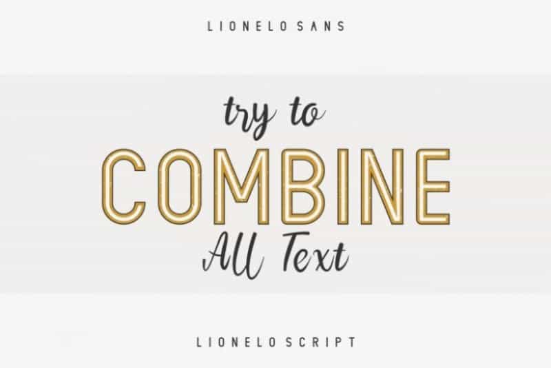 LIONELLO Special Font Image 4