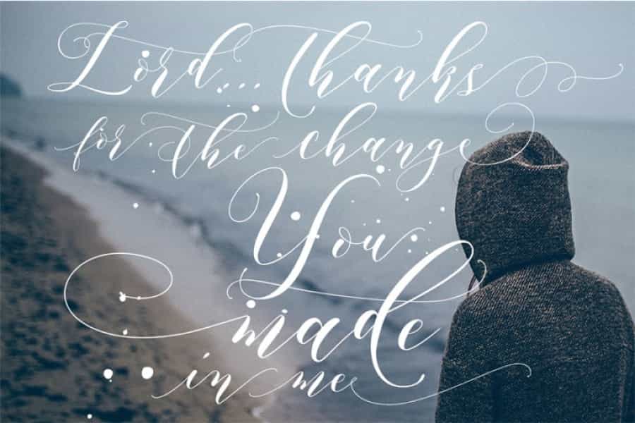 Aidan Script Font Image 8
