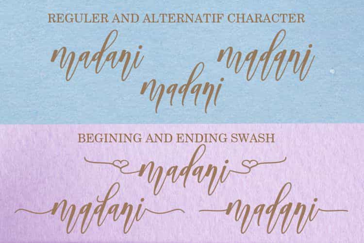 Madani Script Font Image 3
