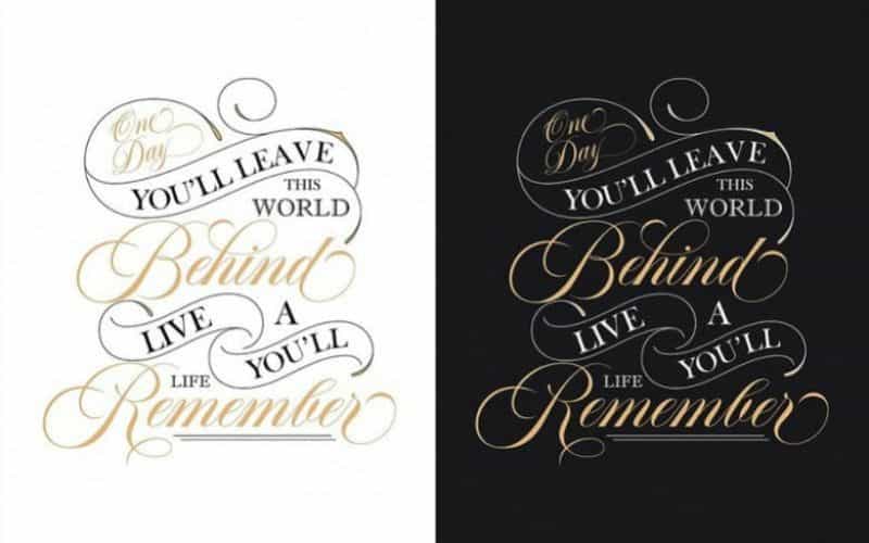 Aston Script Font Image 3