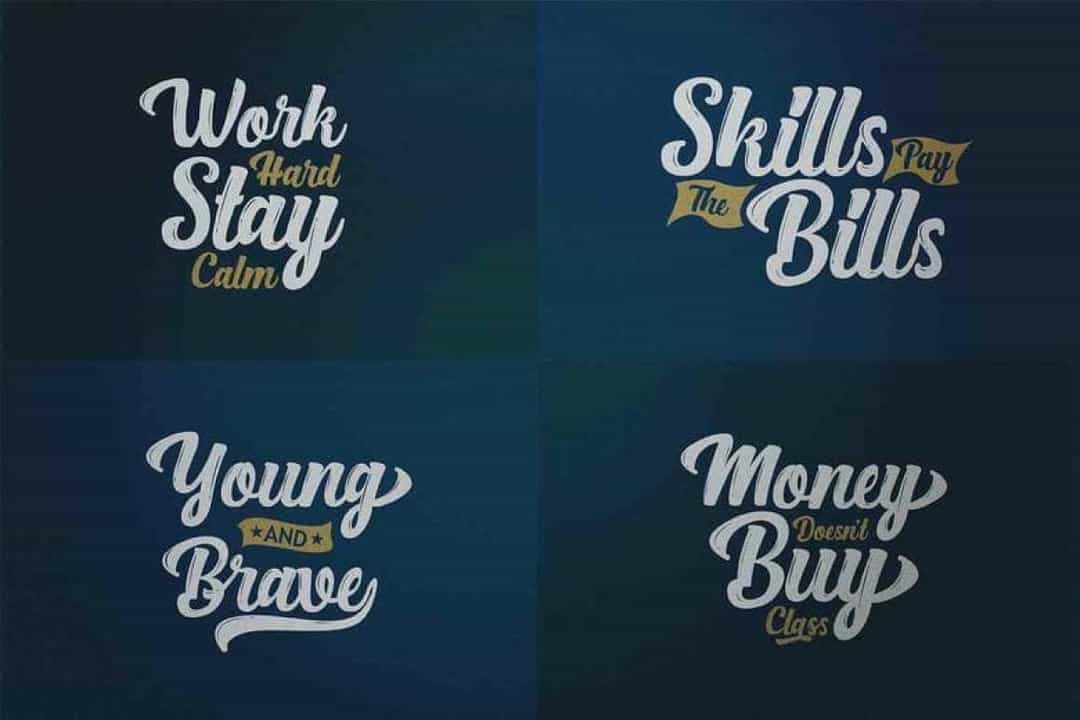Bright Script Font Image 2