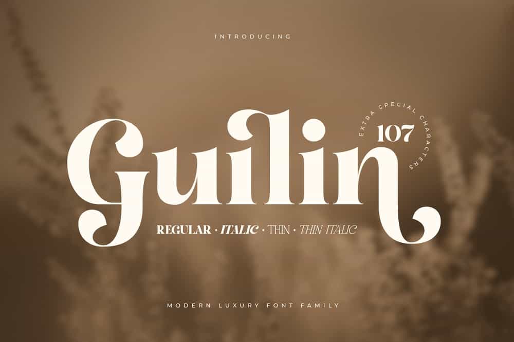 Guilin Font Image 2645