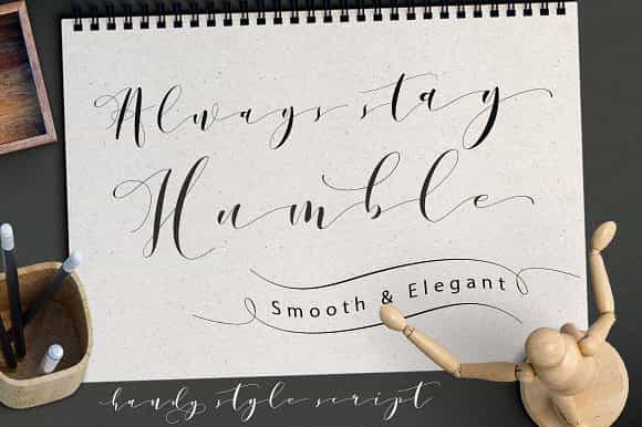 Donita Handscript Font Image 3