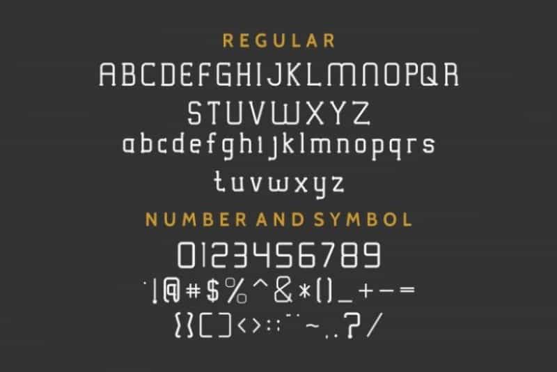 Victorisa Typeface Image 4