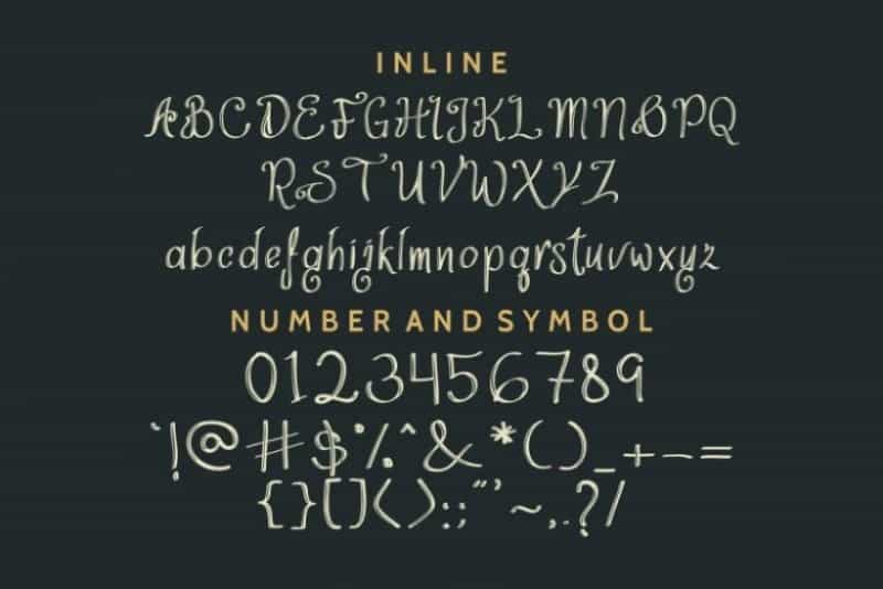 Think Dreams Script Font Image 3
