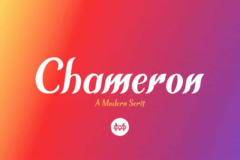 Chameron Typeface Image 1