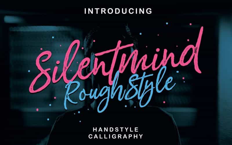 Silentmind Rough Typeface Image 1