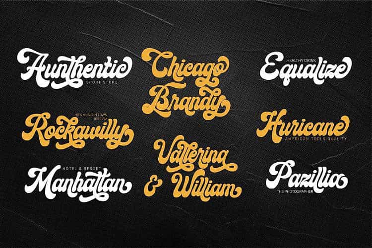 The Ginchiest Script Font Image 2