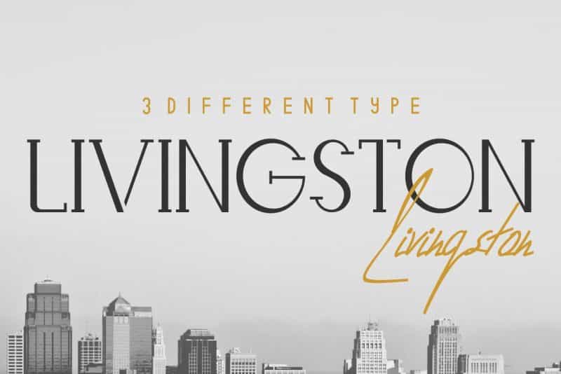 Livingston Font Trio Image 1