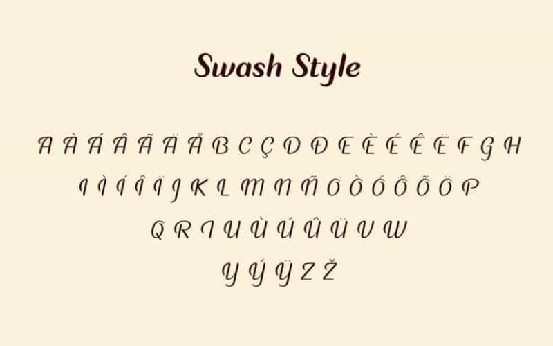 Plom Praeng Script Font Image 3