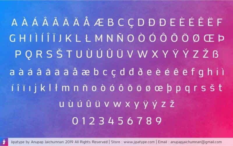 Jipatha Sans Font Image 3