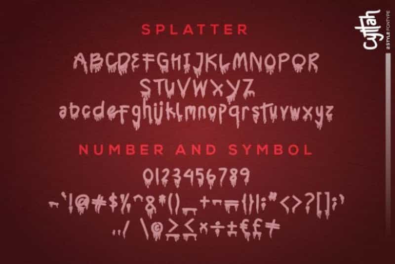 Cyttah Graffiti Font Image 4