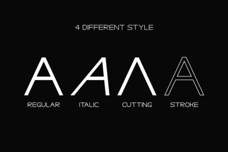 Gracetians Typeface Image 2
