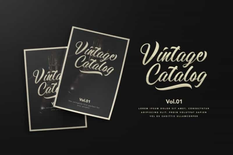 Calingham Calligraphy Font Image 2