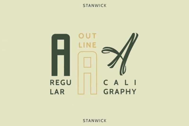 Stanwick Font Duo Image 2