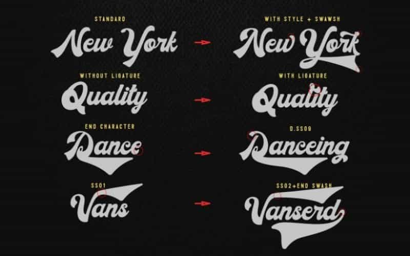 Donatello Script Font Image 2