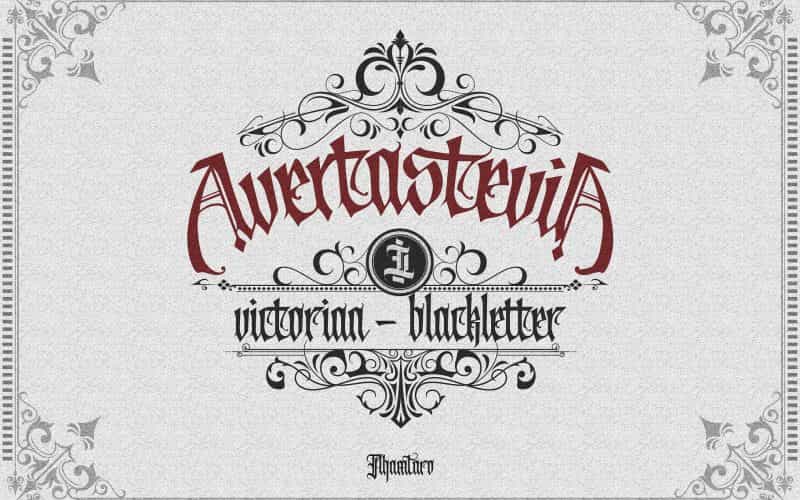 Avertastevia Gothic Font Image 1
