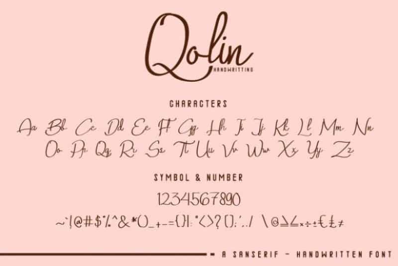 Qalin Font Duo Image 2