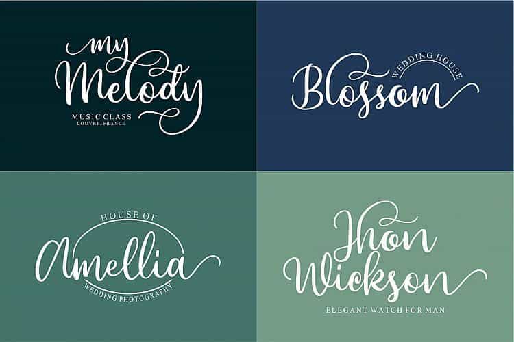 Beyonce Calligraphy Font Image 2