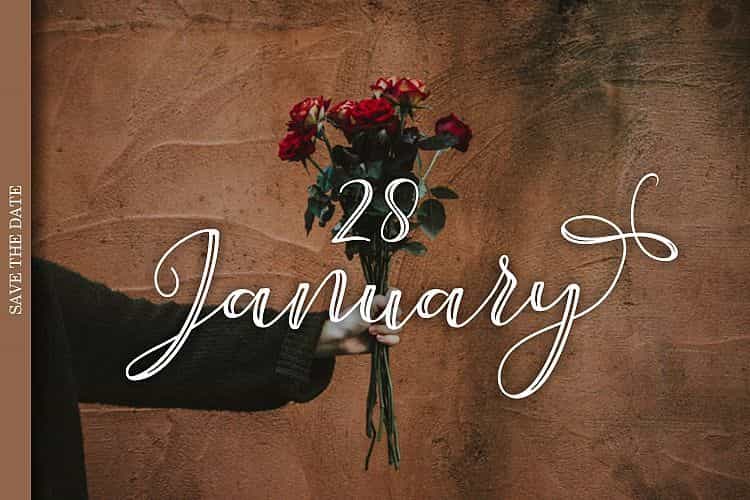 Under Script Font Image 2