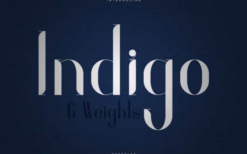 Indigo Typeface Image 1