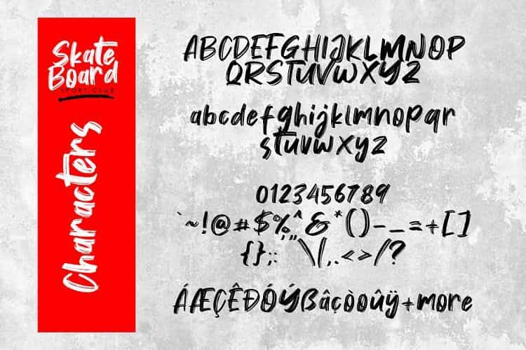 Vontens Brush Font Image 3