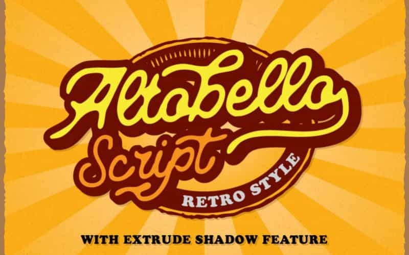 Altobello Script Font Image 1