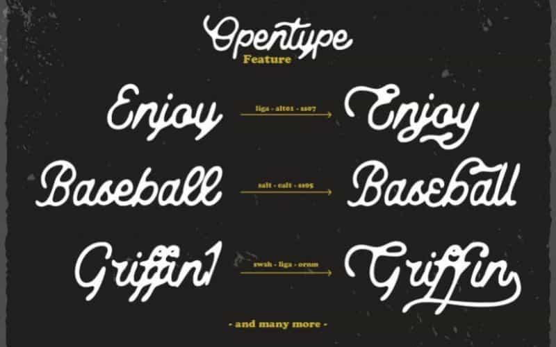 Altobello Script Font Image 2