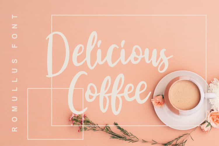 Romullus Playful Script Font Image 2