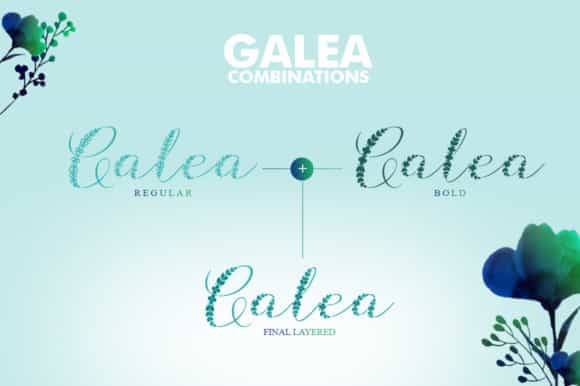 Galea Script Font Image 3