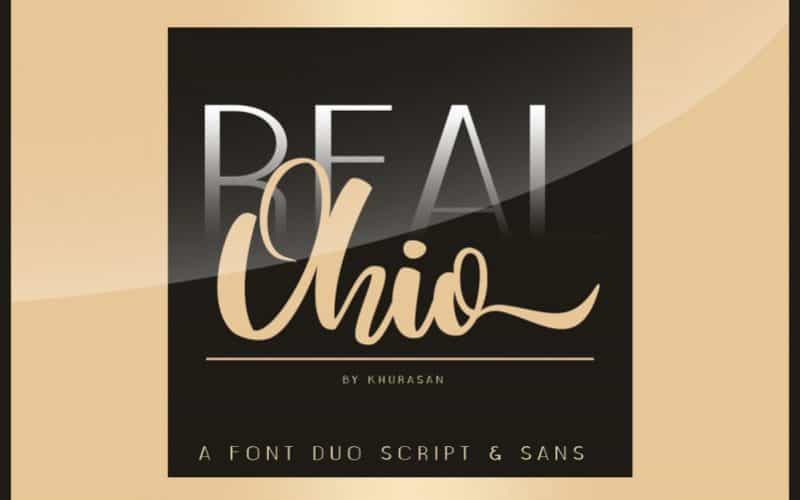 Real Ohio Font Duo Image 1