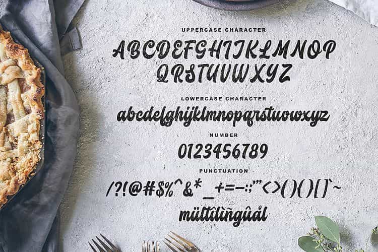 Butchery Script Font Image 3
