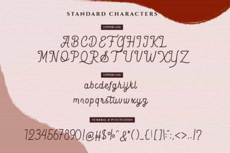 Quefira Script Font Image 3