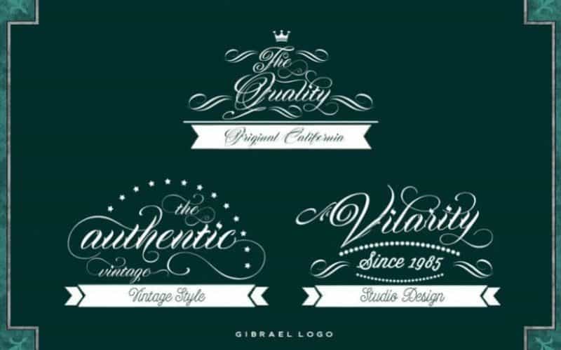 Gibrael Calligraphy Font Image 3