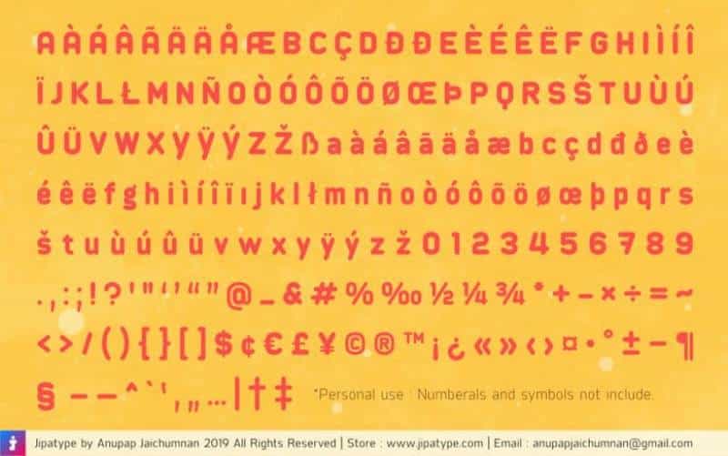 Longdoosi Font Image 3