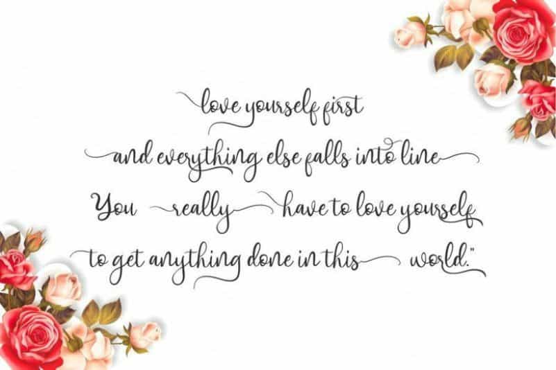 Adhellita Script Font Image 3