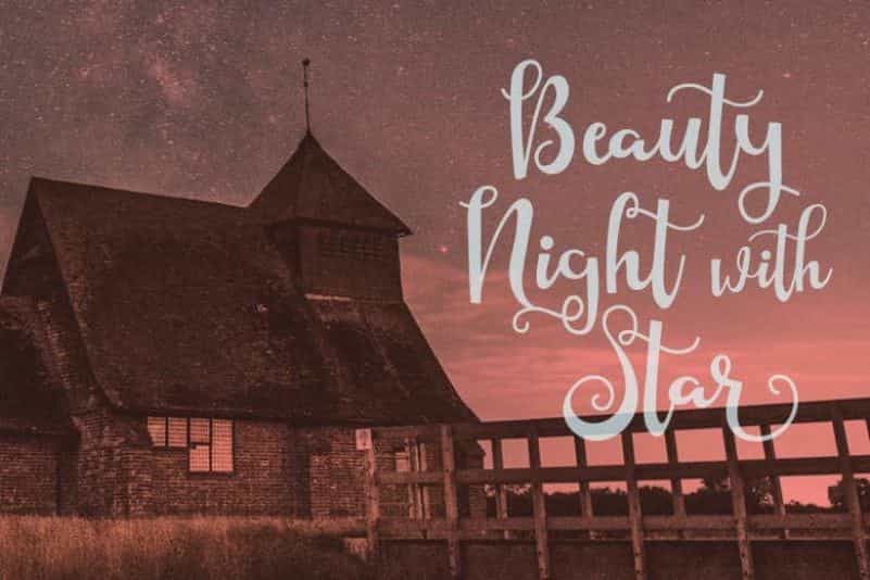 Starlight Script Font Image 2