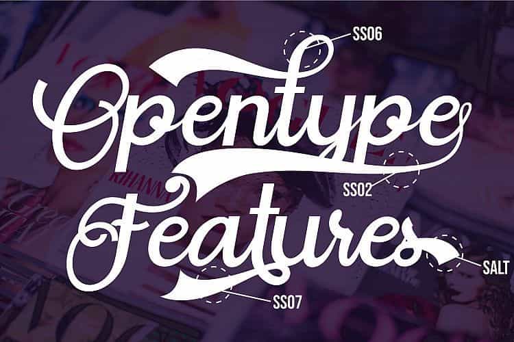 Situgintu Calligraphy Font Image 2