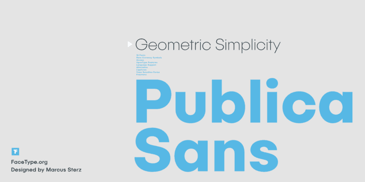 Publica Sans Font Family Image 1