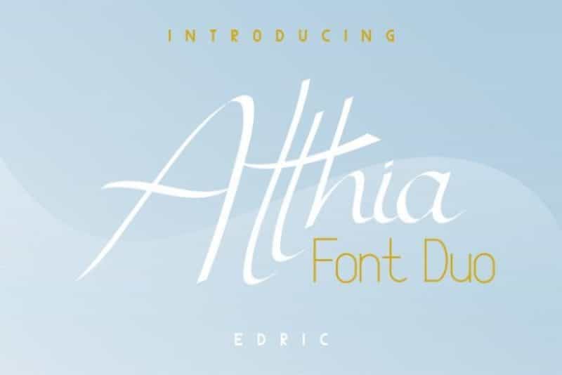 Atthia Font Duo Image 1