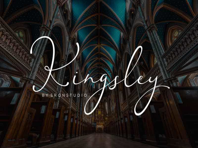 Kingsley Font Free Image 1