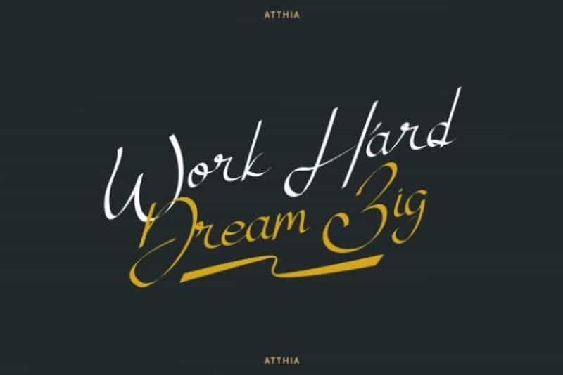 Atthia Font Duo Image 4