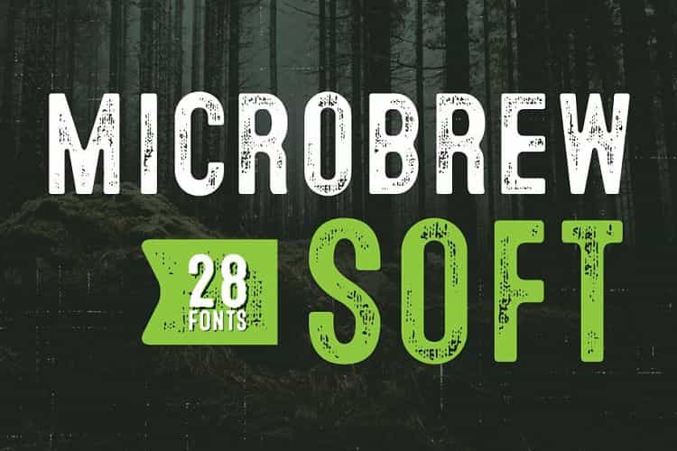 Microbrew Soft Mega Font Family Image 1